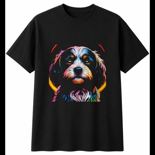 Tattoo cavachon neon glow - tattoo,
