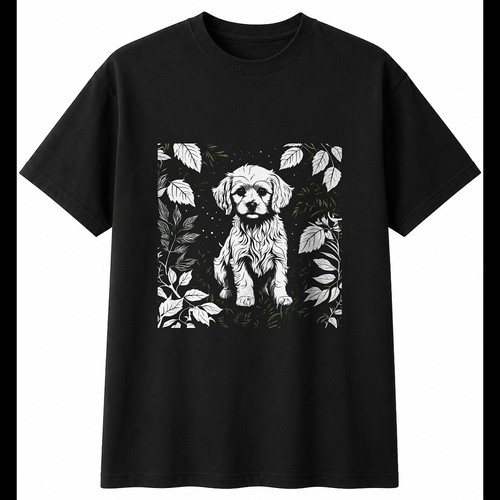 Botanical cavachon nature - cavachon, in