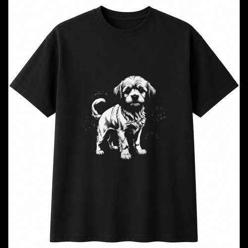 Tattoo cavachon torn dog lover - cavachon,