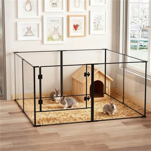 Large acrylic dog - large, playpen