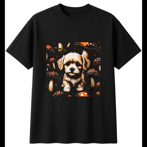 Cavachon with mushrooms mens - cavachon,