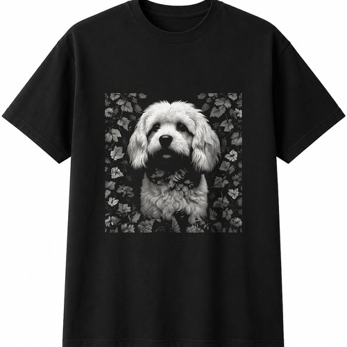 Charcoal cavachon nature - charcoal,