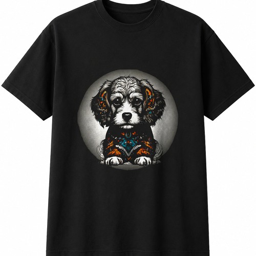 Tattoo cavachon dog - tattoo, lover