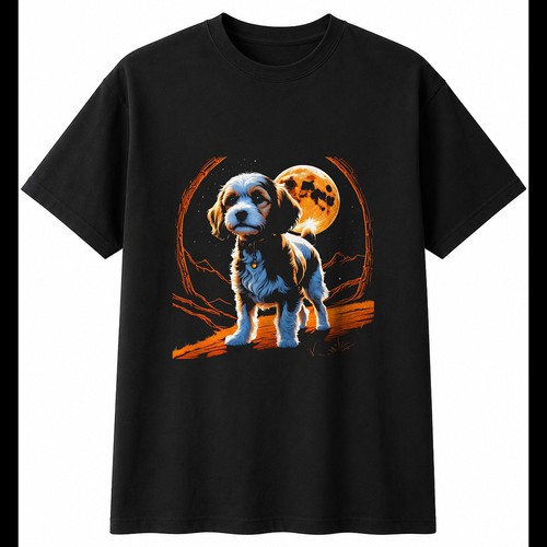 Detailed cavachon moonlight - cavachon, in