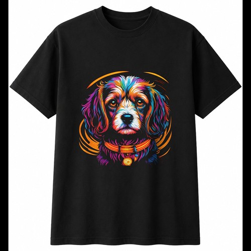 Cavachon tattoo dog lover mens - dog,