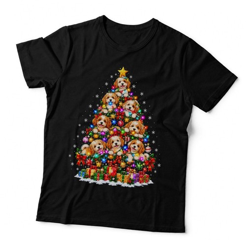 Cavachon christmas rainbow - cavachon,