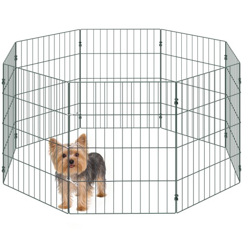 Pawhut panel pet pen dog - 8,