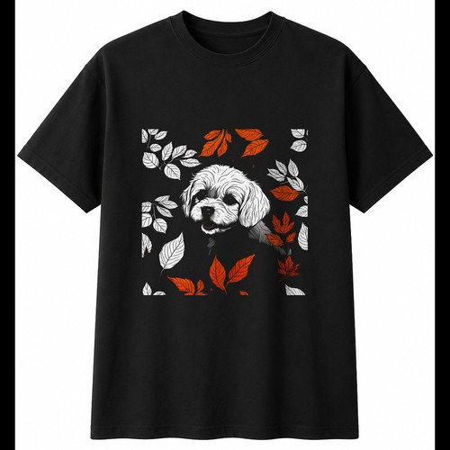 Botanical cavachon autumn - in,