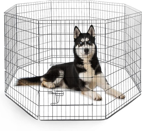 Dog metal playpen - dog,