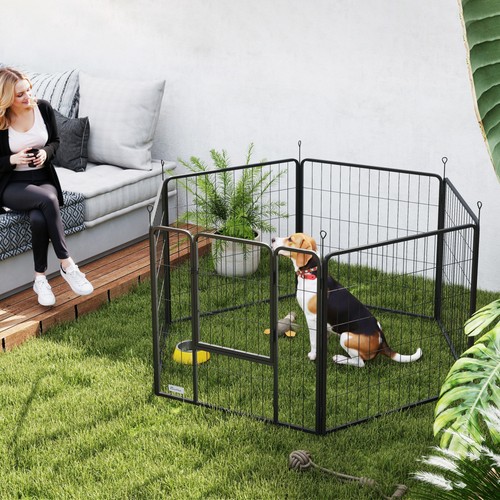 Pawhut dog playpen panels - pawhut, playpen,