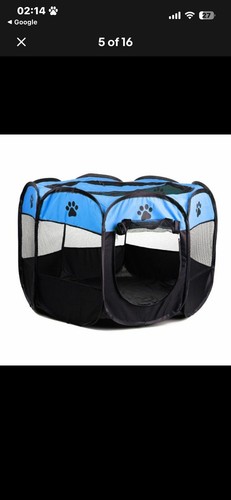 Blue black foldable fabric - black,
